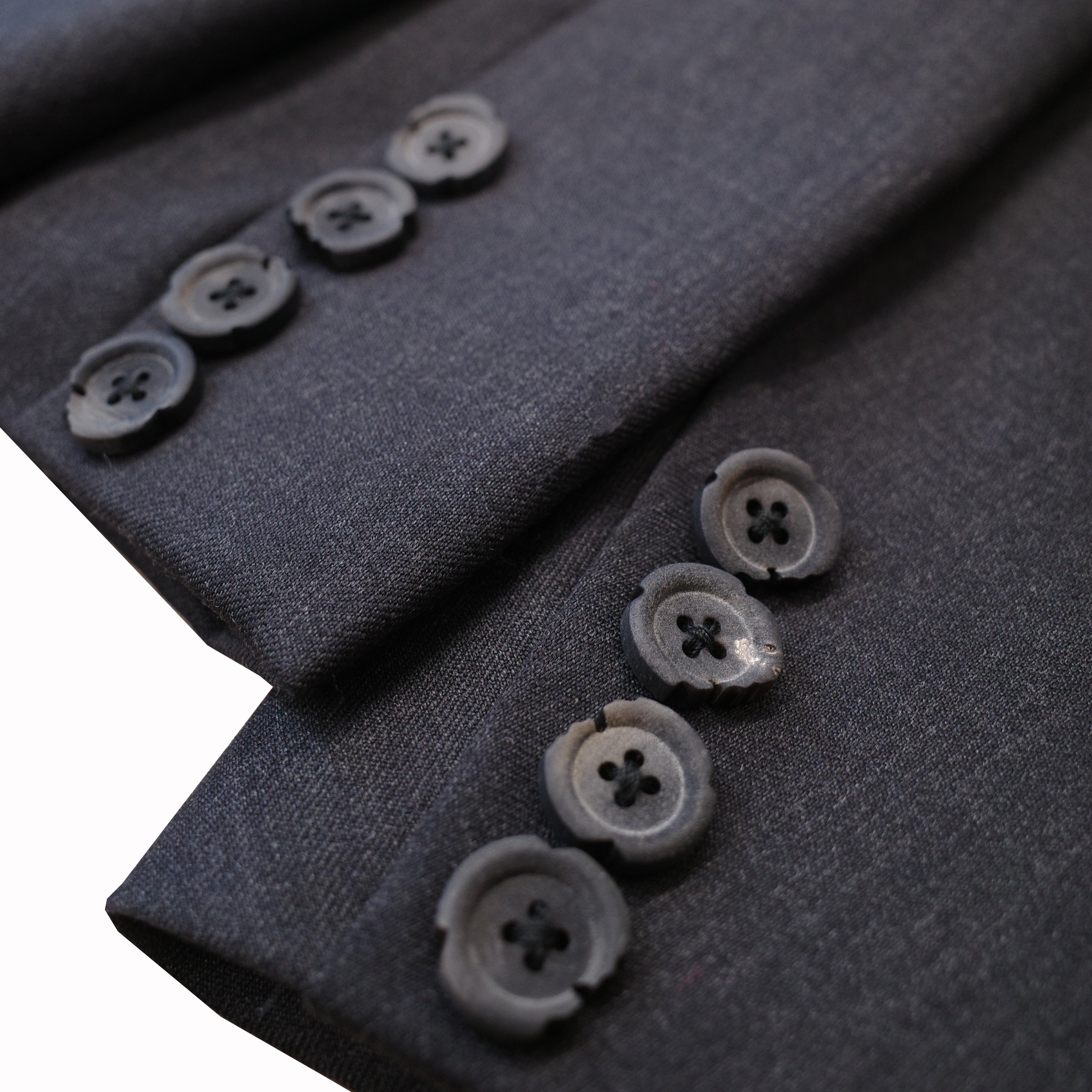 Six Sleeve Wool Blazer