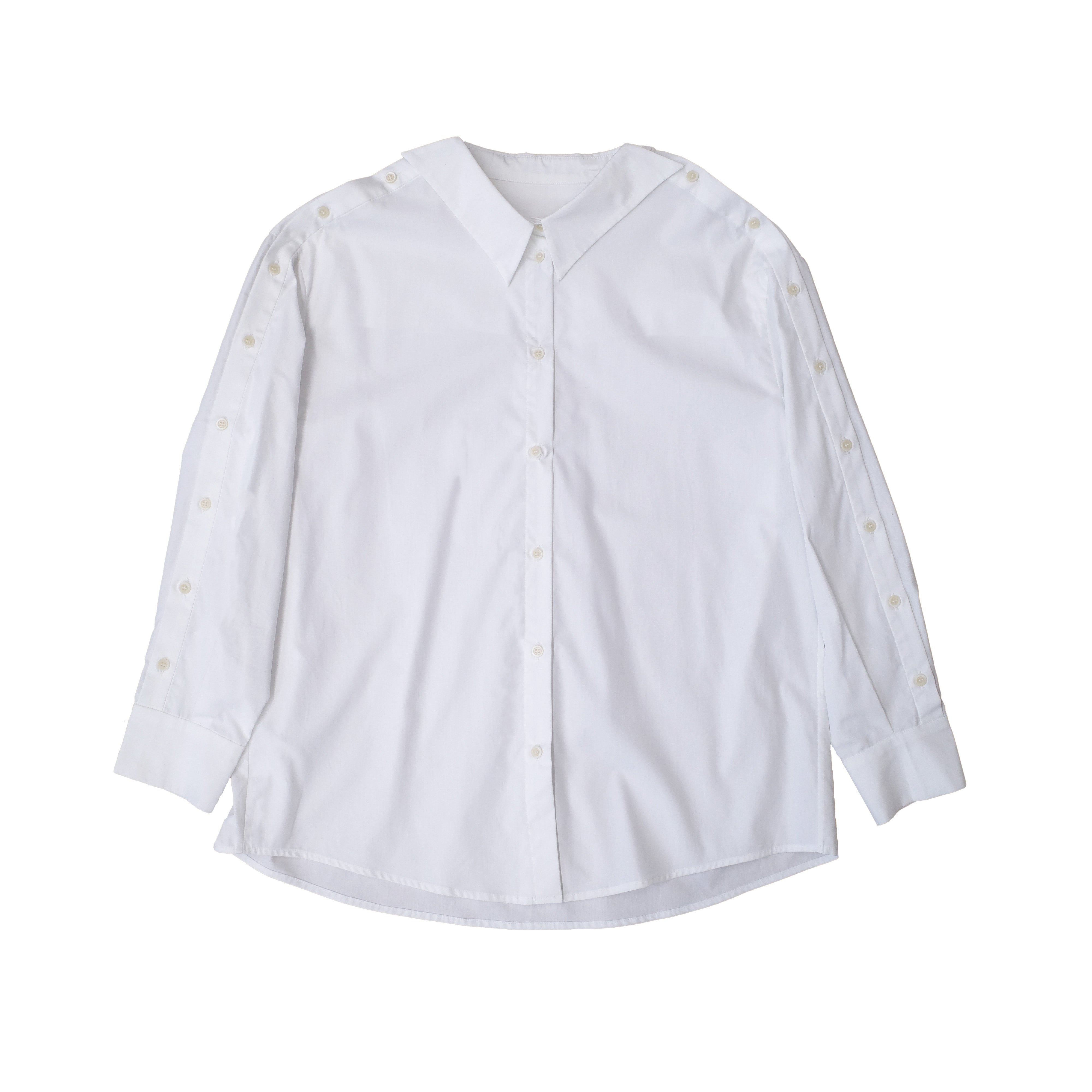 Three Faces Cotton Poplin Shirt
