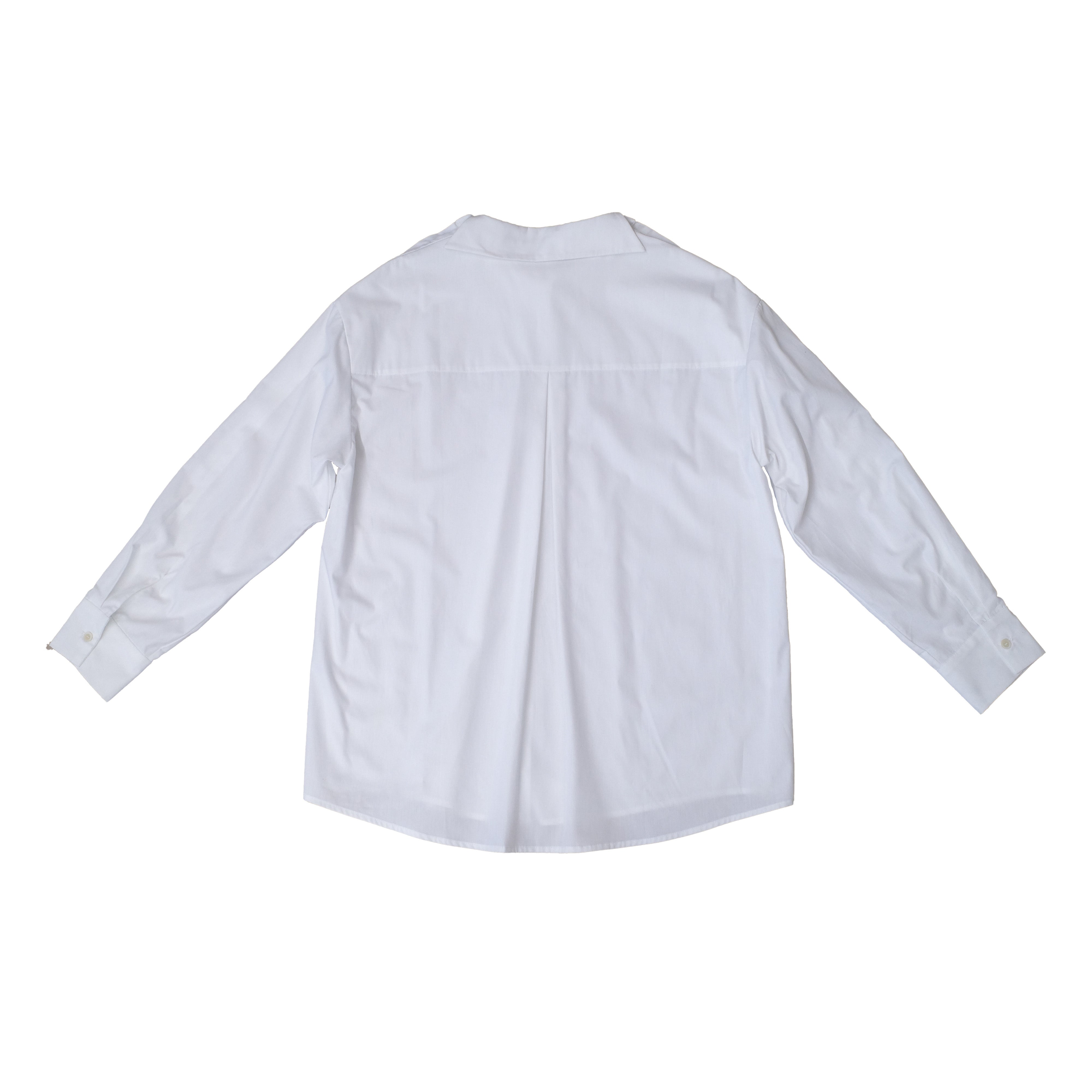 Three Faces Cotton Poplin Shirt