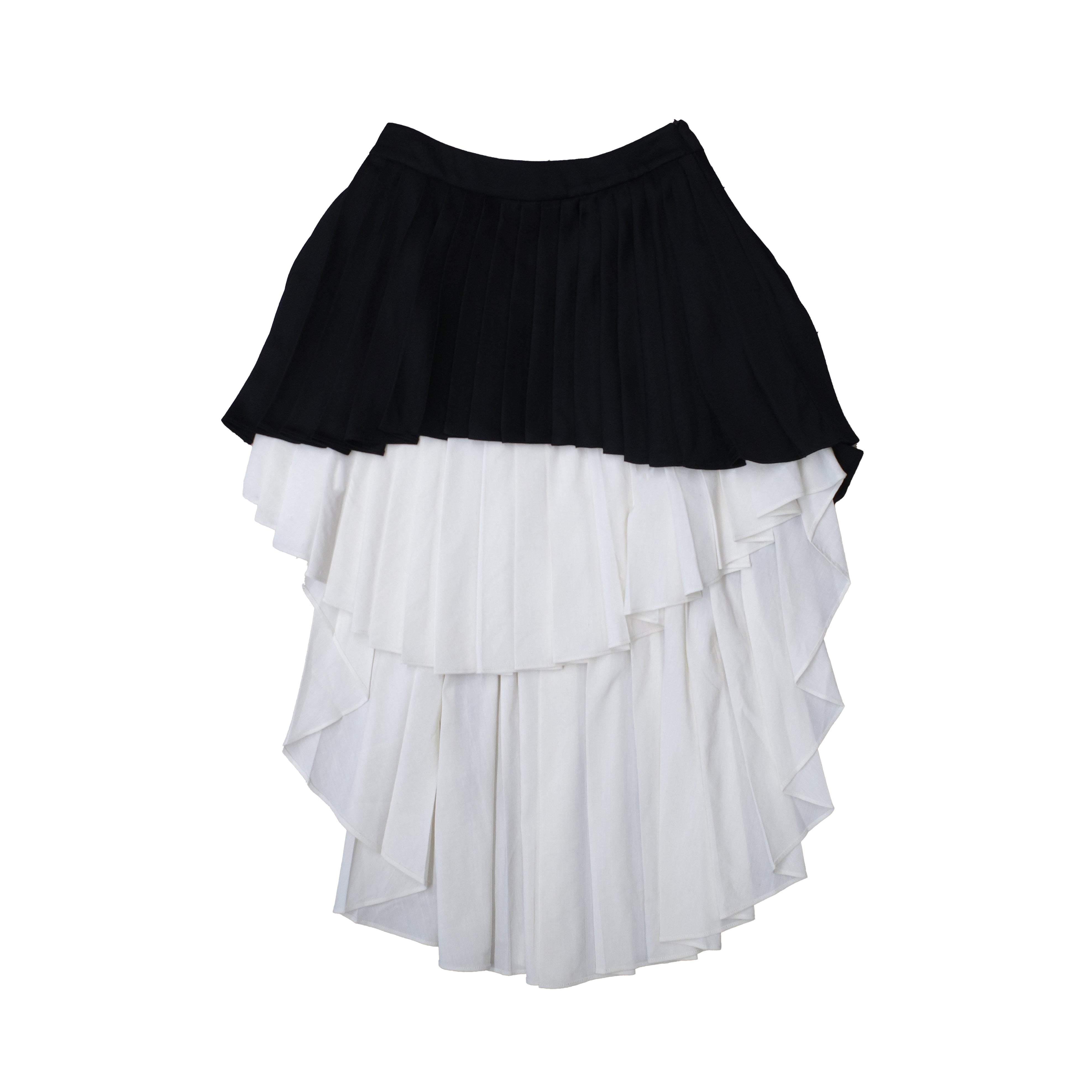 Layered Pleated Skirt