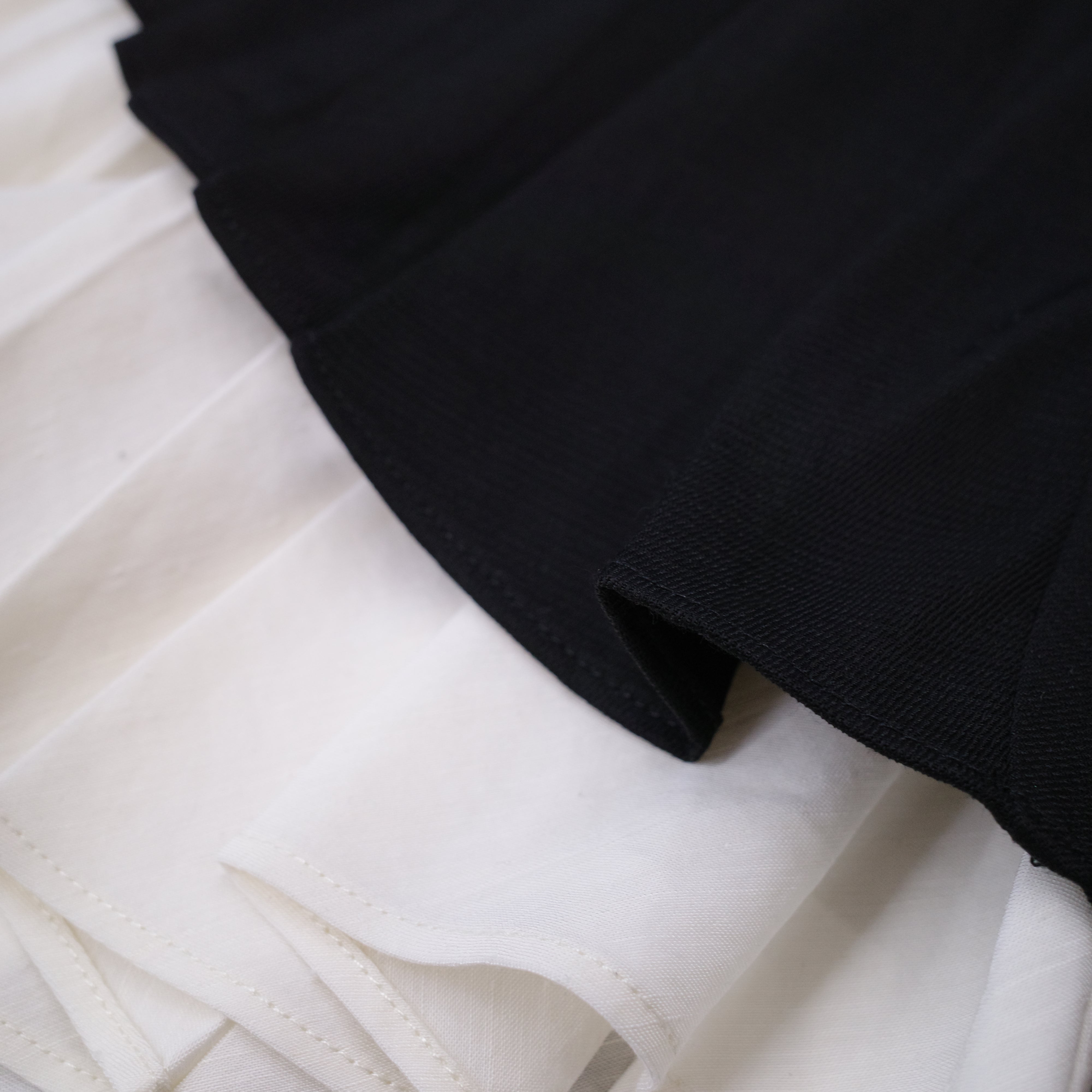 Layered Pleated Skirt