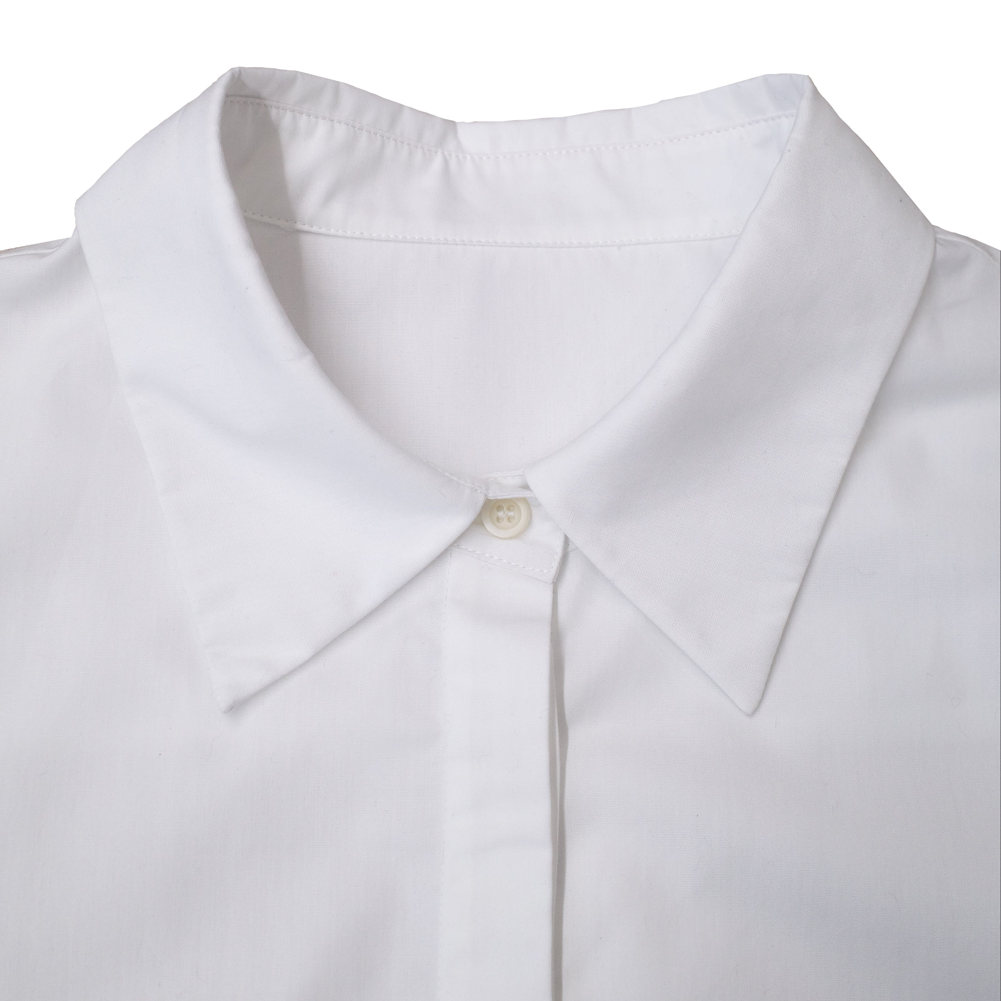 Six Sleeve Cotton Poplin Shirt