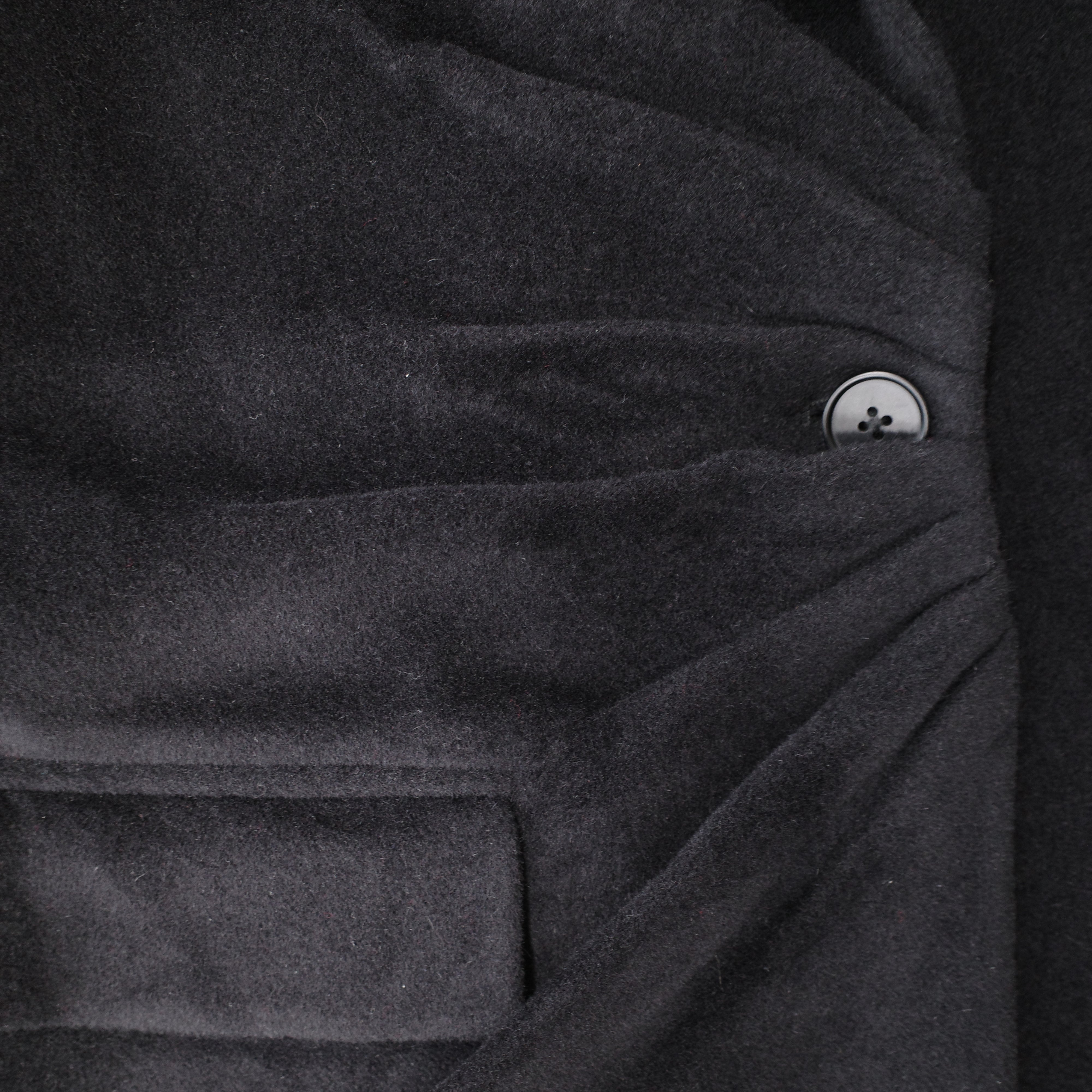 Slit Arm Wool Coat